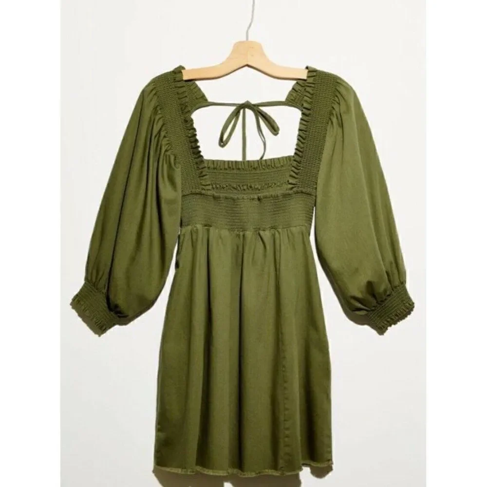 NEW FREE PEOPLE Sz S THIS IS EVERYTHING MINI DRESS